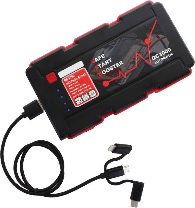 Image du produit AccuCell Jumpstarter, KFZ Starthilfe (700 A, 7200 mAh)
