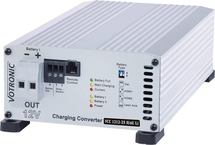 Votronic 3350 VCC 1212-25 IUoU-Li 12V 25A B2B Ladegerät (12V, 25 A)