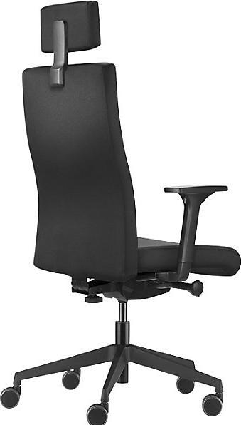 Produktbild Trendoffice DAUPHIN Bürostuhl to-strike comfort mit Nackenstütze 9246 Stoff schwarz Gestell (9246)