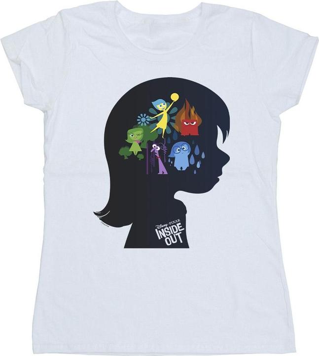 Immagine prodotto Disney Inside Out Head Silhouette Maglietta Donna (S)