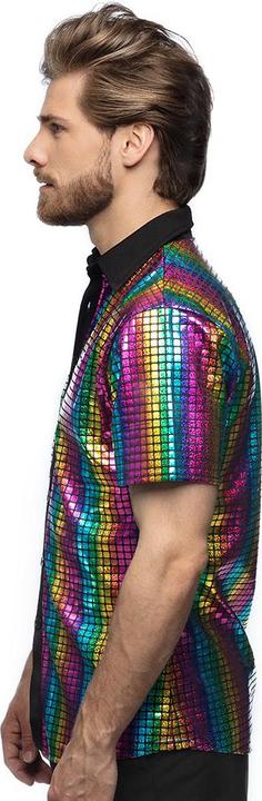 Produktbild Boland Hemd Disco Diamond Regenbogen (XXL)