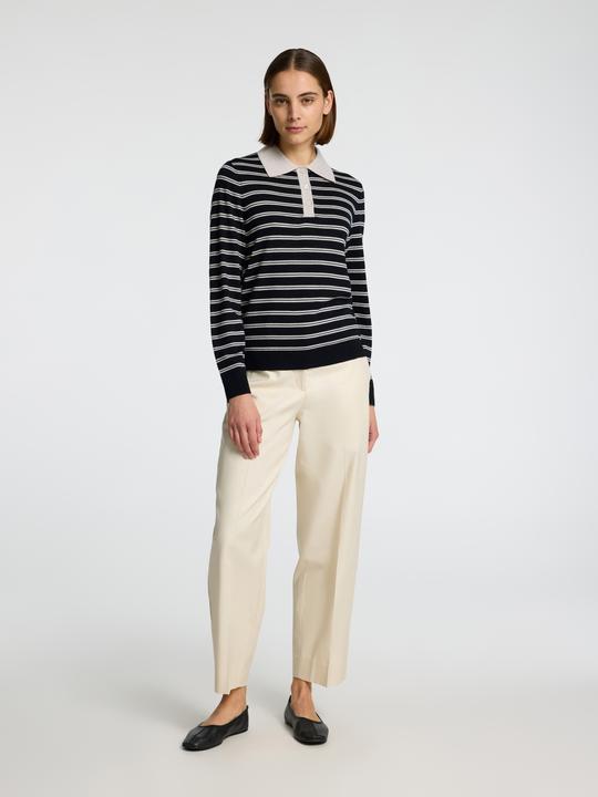 Immagine prodotto Selected Femme 100% Merinowoll Langarm-Poloshirt (XS)