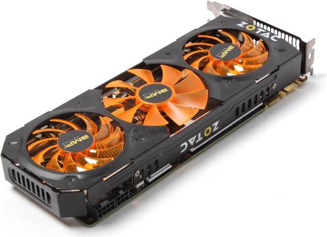 Actual product image Zotac GeForce GTX 780 Ti AMP Edition (3 GB)