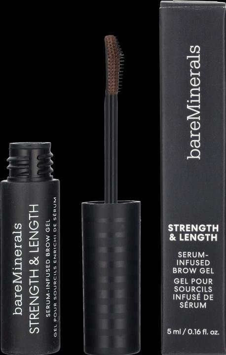 Bare Minerals bareMinerals Strength & Length Serum-Infused Brow Gel mit pflanzlichem Stärkungsserum - Vegan C (Mehrfarbig)