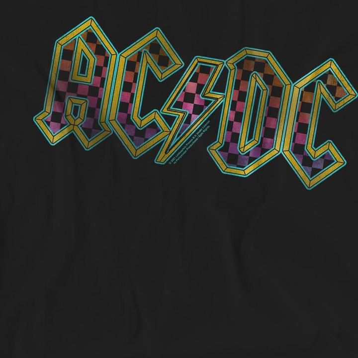 Immagine prodotto AC/DC Maglietta Logo a Scacchiera Gradiente Adulto Unisex (XL)