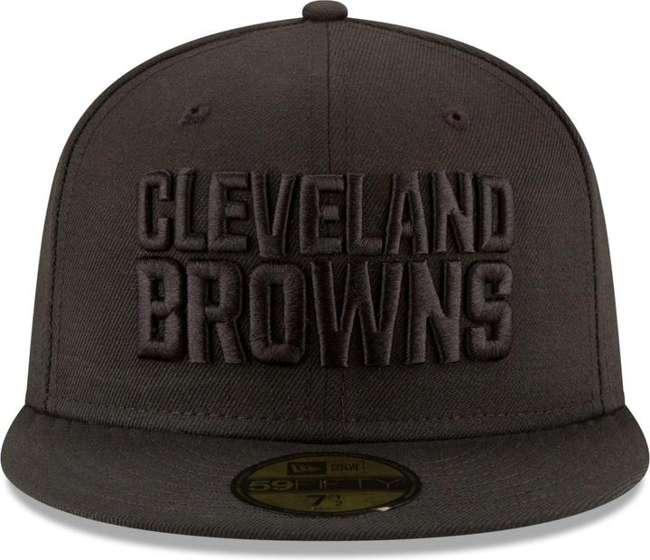 Produktbild New Era 59Fifty Cap - NFL BLACK Cleveland Browns - 6 7/8 (6 7/8)
