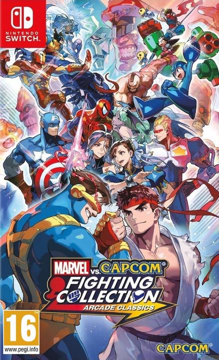 Actual product image Capcom Marvel vs. Capcom Fighting Collection Arcade Classics (Switch, Switch Lite, Switch OLED, FR, EN)