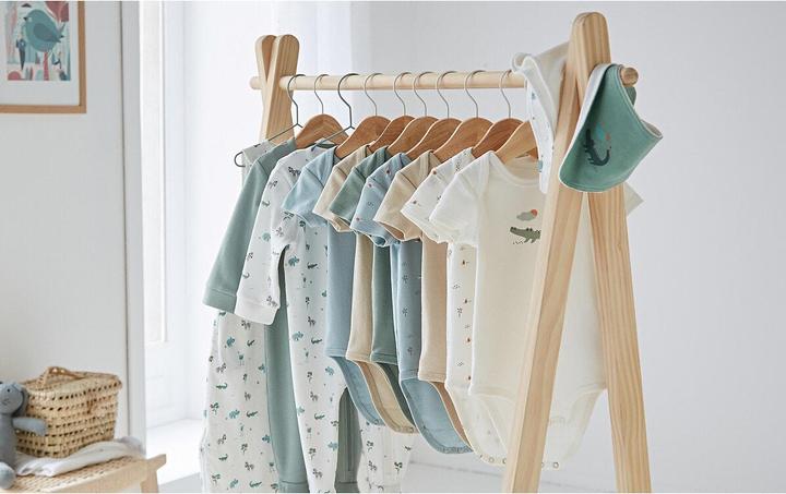 Immagine prodotto La Redoute Collections Confezione da 7 body a manica corta (68)
