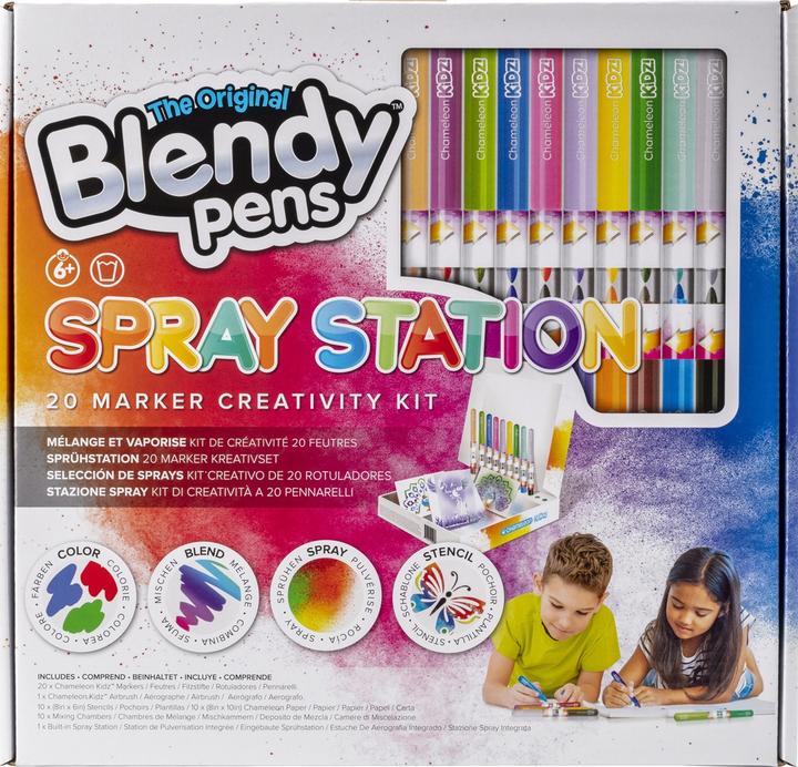 Actual product image Chameleon Airbrush Spray Station (Multicoloured, 20 x)