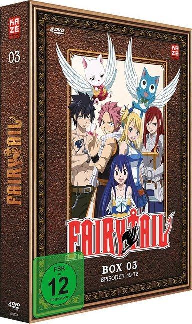 Produktbild Fairy Tail - Box 3 (Episoden 49-72) DVD-Box (DVD, 2018, Deutsch)