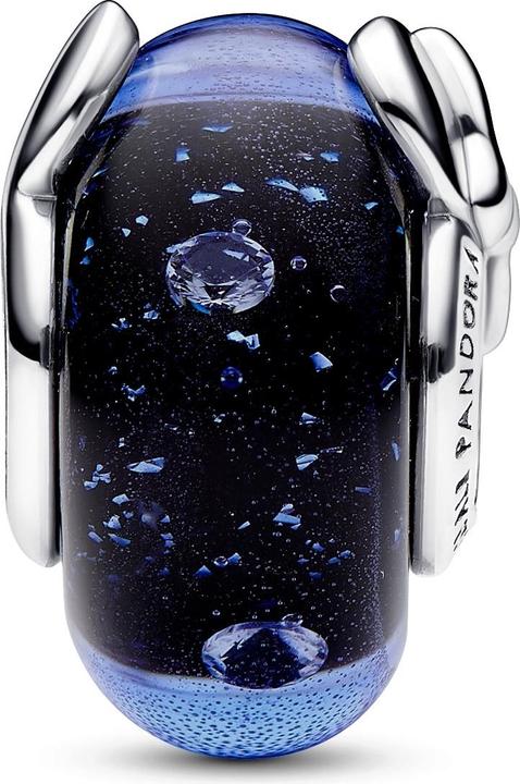 Immagine prodotto Pandora Ciondolo in vetro di Murano blu Disney Mickey Mouse e Minnie Mouse (Argento 925)