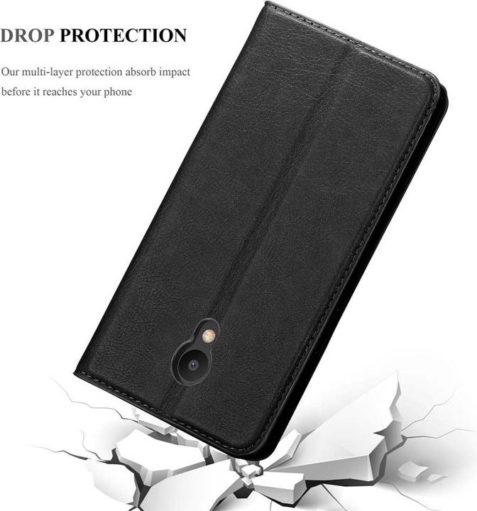 Actual product image Cadorabo Book Invisible Magnet Cover (Meizu M6)