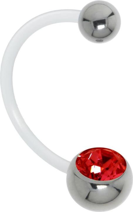 Rot, Silber, Transparent