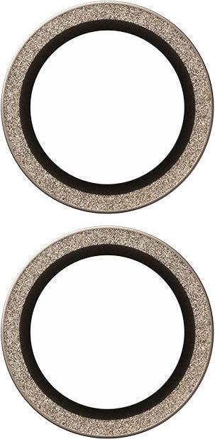Produktbild PanzerGlass SAFE. by ® Kameraschutz Glitter Gold iPhone '24 6.1" | 6.7" (1 Stück, Apple iPhone 16 Plus)