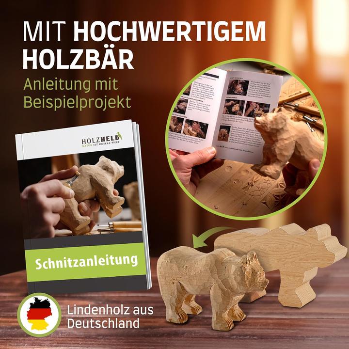 Produktbild Holzheld Schnitz-Set