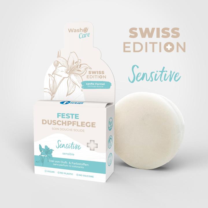 Actual product image Washo Swiss Edition Solid Shower Care Sensitive (200 ml)