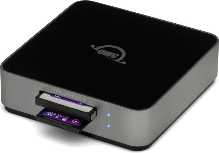 Image du produit OWC Atlas Dual CFexpress + lecteur de carte SD (USB 3.2 Gen 2, USB-C)