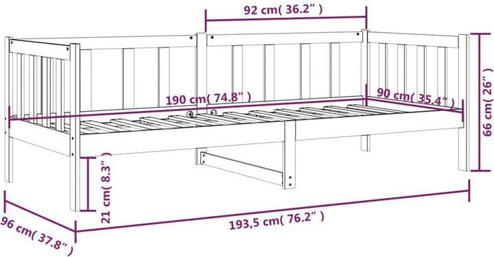 Image du produit VidaXL Reynolds (90 x 190 cm)