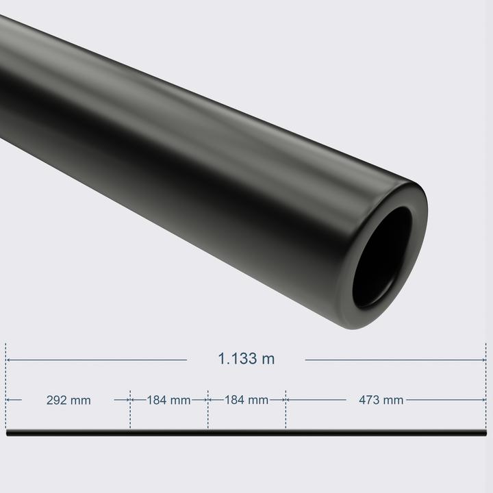 Produktbild Sportime Turnierkickertisch Stange Black Dragon glänzend oder matt, 16 mm