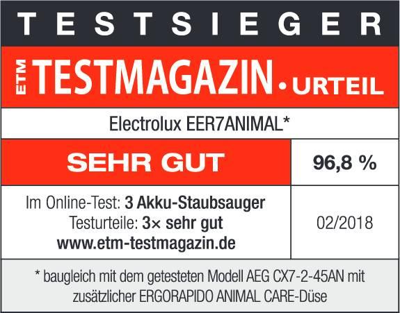 Image du produit Electrolux Ergorapido EER7ANIMAL