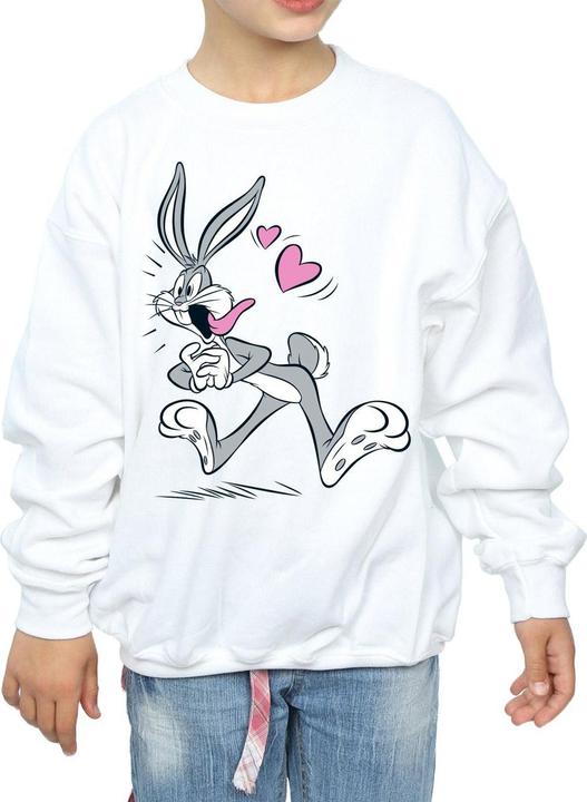 Image du produit Looney Tunes - Sweat BUGS BUNNY IN LOVE - Fille (128)