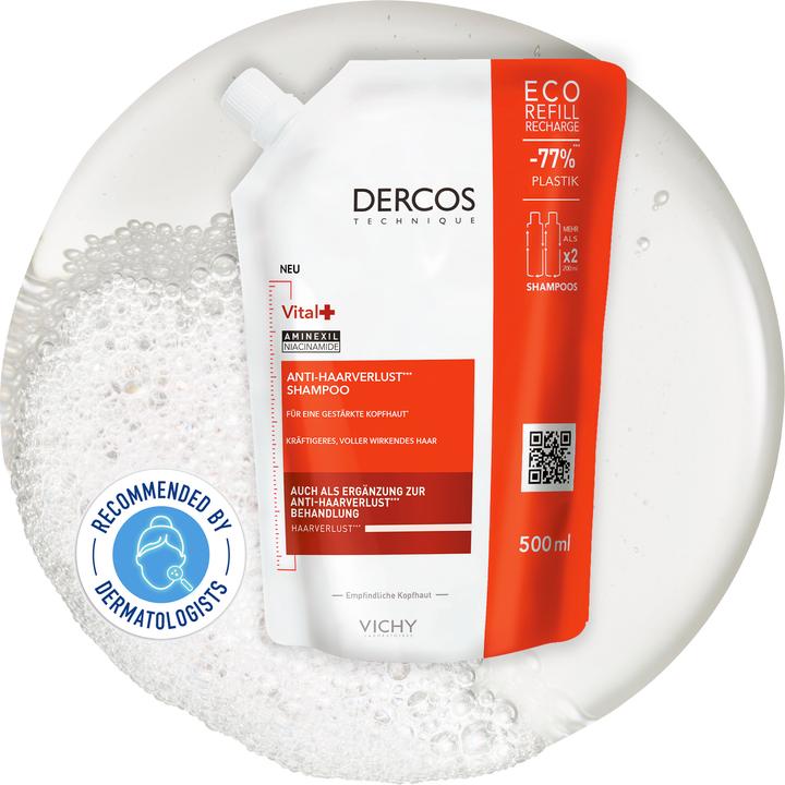 Actual product image Vichy Dercos Vital (500 ml, Liquid shampoo)