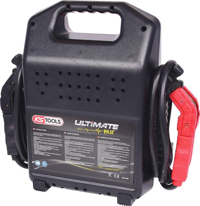 Produktbild KS Tools Starthilfegerät mobil 1800A Kondensator Booster 12 Volt (9000 A)