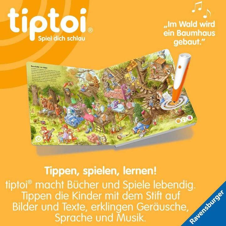 Image du produit tiptoi Die gr. Wimmelreise Tiere (Allemand, Anja Kiel, Patrick Fix, 2022)