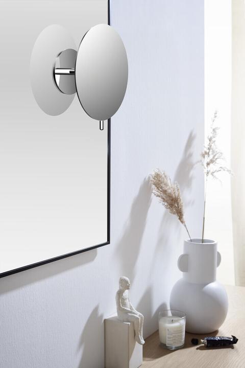 Produktbild Emco round Wandspiegel, 1-armig, 3-fach, rund, Durchmesser 200mm, 1094 (Ø 20 cm)