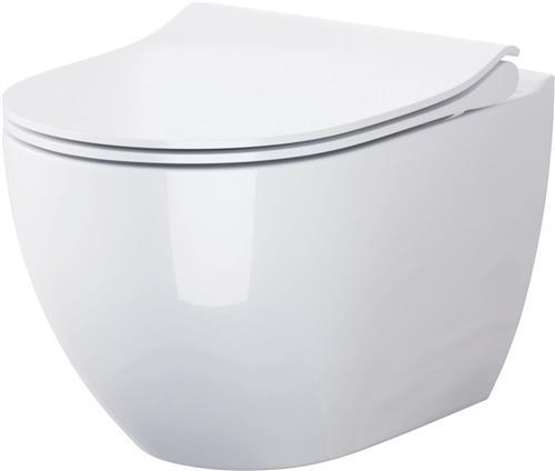 Produktbild Cersanit Miska WC Zen Clean On+ deska Slim wolnoopadająca (S701-428-ECO)