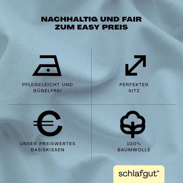 Immagine prodotto schlafgut Easy Jersey (Copripiumino, 40 x 60 cm)