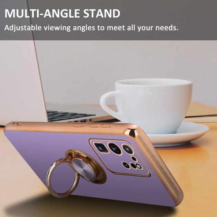 Image du produit Cadorabo Etui pour Samsung Galaxy S20 ULTRA en TPU avec protection de l'appareil photo et anneau LM089 Style (Samsung Galaxy S20 Ultra)