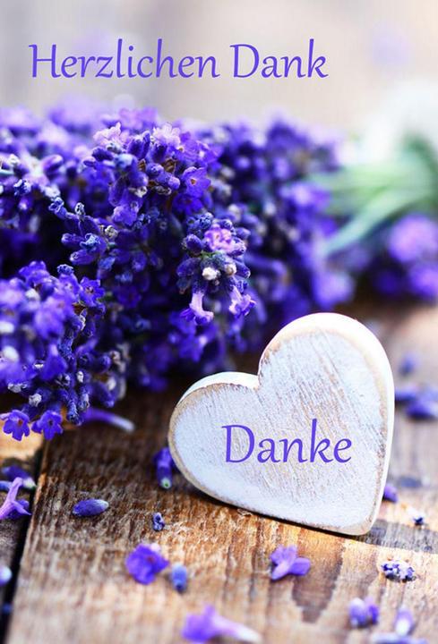 Produktbild Dankeskarte Holzherz (1 Stk.)