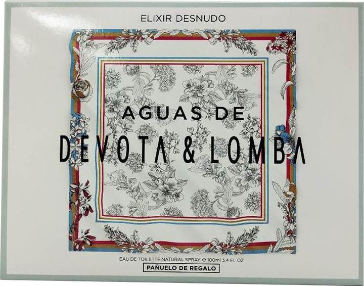 Devota & Lomba ELIXIR DESNUDO SET (ET 100 vp + PAÑUELO) (6 uds + 1 tester free) NOVEDAD (Eau de toilette, 100 ml)