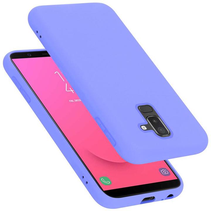 Actual product image Cadorabo TPU Liquid Silicone Case Cover (Samsung Galaxy J8 (2018))