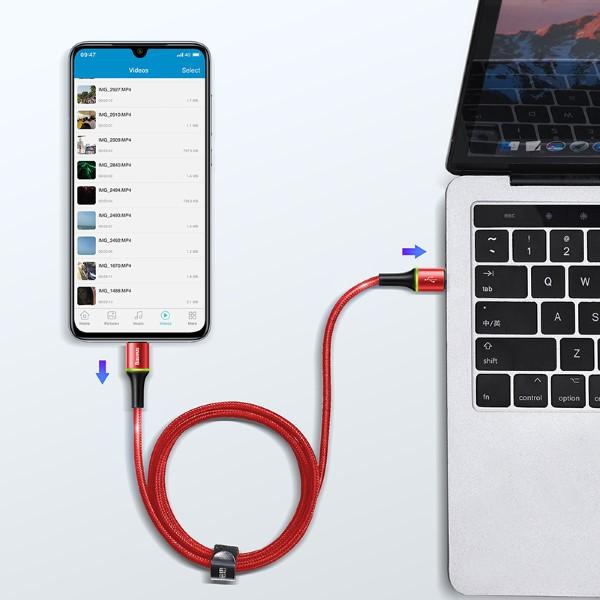 Actual product image Baseus Halo Data PD Fast Charge Series (2 m, USB 2.0)