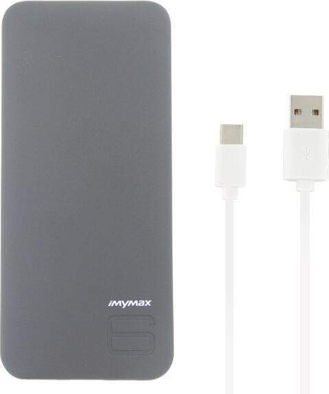 Mymax iMYMAX Power Bank 6.000mAh grey P6 (6000 mAh)