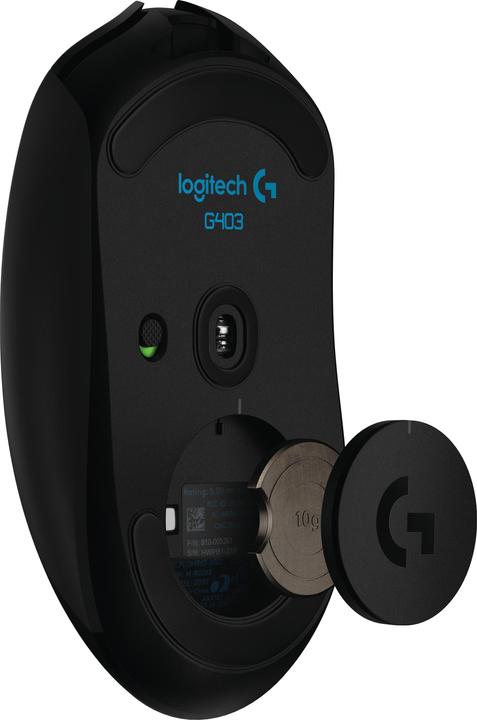 Image du produit Logitech G G403 Prodigy (Sans fil, Filaire)