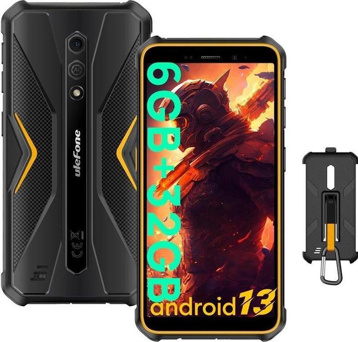 Immagine prodotto Ulefone Armor X12 (32 GB, Un po' di arancione, 5.43", Doppia SIM, 0.00 Mpx, 4G)