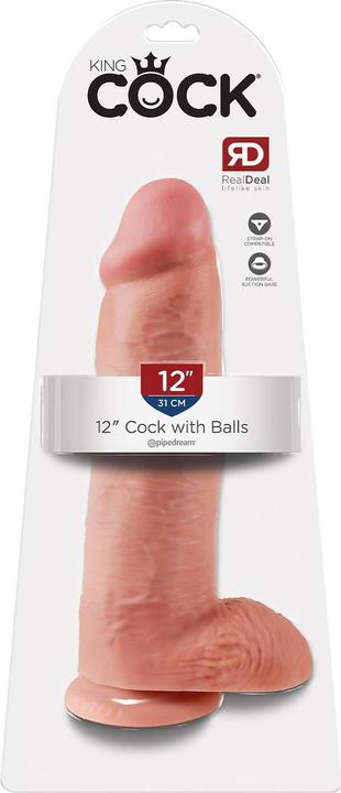 Actual product image Pipedream 12 Cock - With Balls
