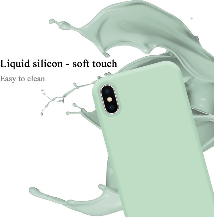Actual product image Cadorabo TPU Liquid Silicone Case Cover (Apple iPhone XS Max)