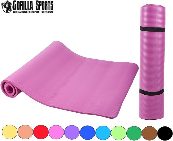 Actual product image Gorilla Sports Yogamatte (15 mm)