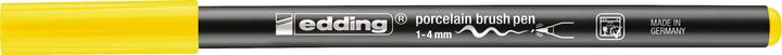 Actual product image Edding Porzellan Pinselstift (Yellow, 4 mm, 1 x)