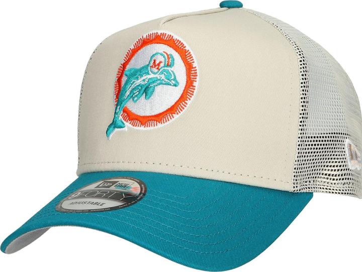 New Era 9Forty Aframe Trucker Miami Dolphins Retro (One Size)