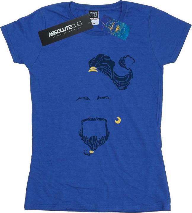 Immagine prodotto Disney Aladdin Movie Genie Blue Face Maglietta Donna (XXL)