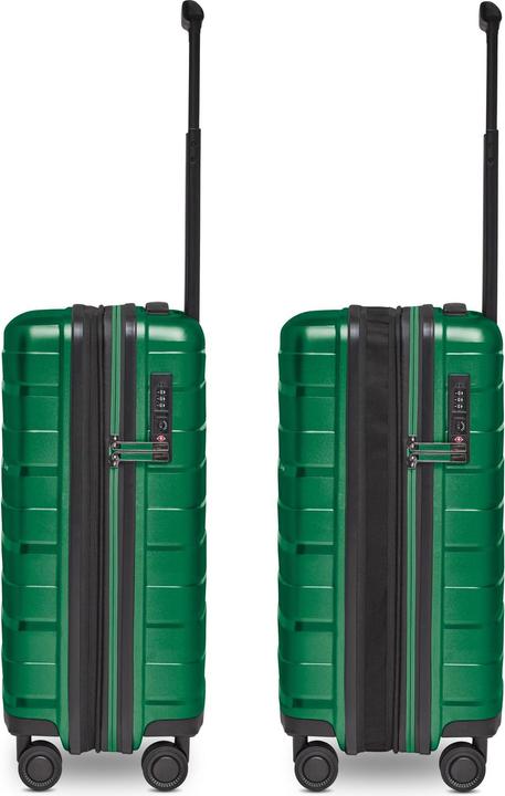 Image du produit Bergpfeil Travel 4-Rollen Kabinentrolley S 55 cm mit Dehnfalte (44 l, Bagage à main (jusqu'à 50l))