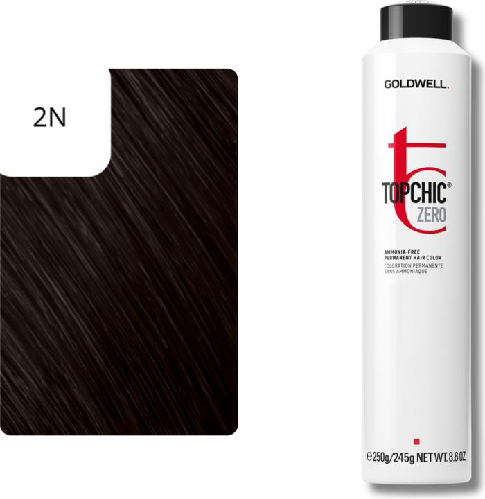 Actual product image Goldwell Topchic Zero - 2N (2N - black)