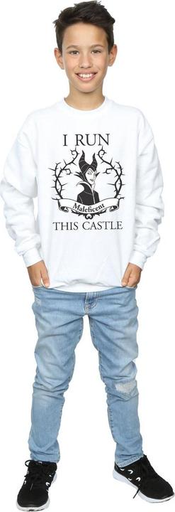 Actual product image Disney Boys Maleficent I Run This Castle Sweatshirt (140, 146)