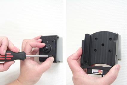 Immagine prodotto Brodit Supporto attivo con giunto sferico - Computer portatile - Supporto attivo - Auto - Nero