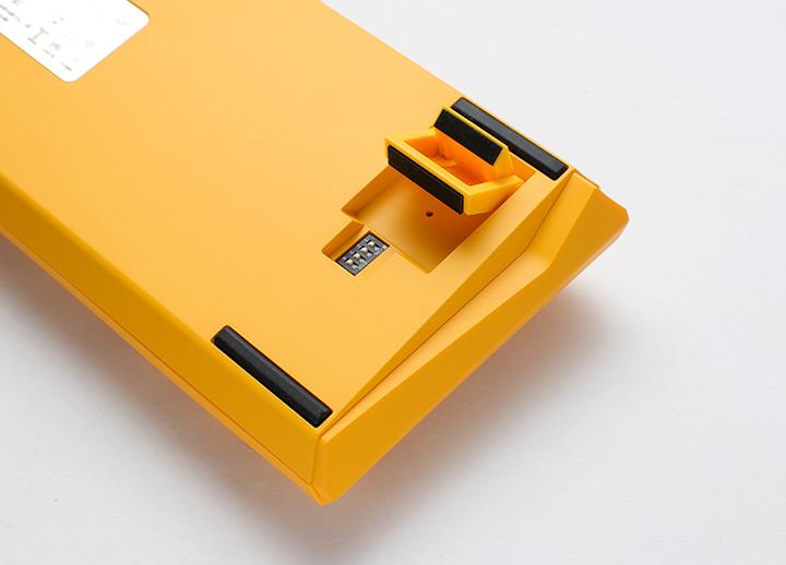 Actual product image Ducky One 3 Yellow SF Gaming Keyboard, RGB LED - MX-Red (US) (US, Cable)